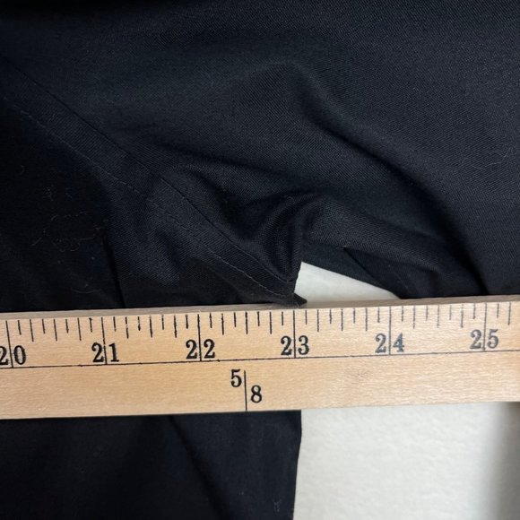 (NWT) Chico’s no iron effortless cotton lenae black shirt size 3 - Picture 5 of 6